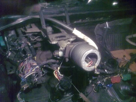 Снятие радиатора отопителя